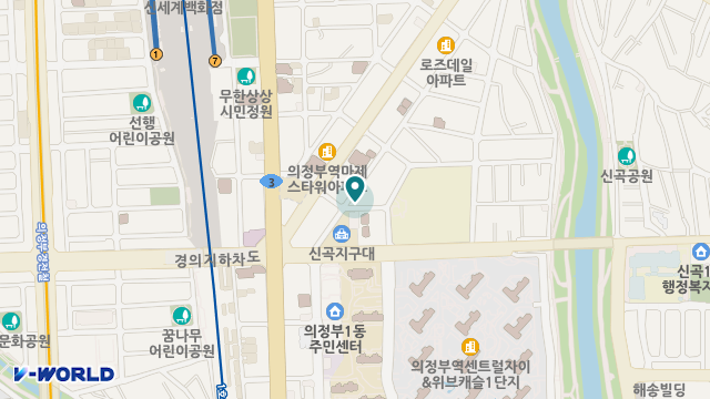 효바라기 방문요양센터 위치 지도