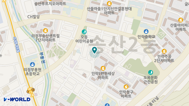 즐거운복지센터 위치 지도