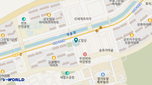 가람주간보호센터 위치 지도