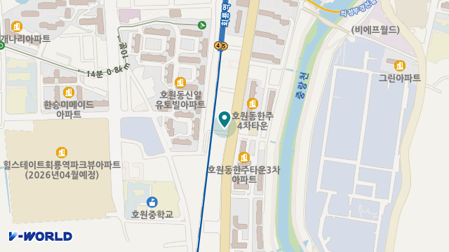 가족행복주간보호센터 위치 지도