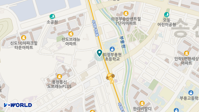 탑석사랑노인주간보호센터 위치 지도
