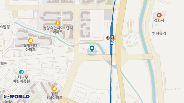 동해주간보호센터 위치 지도