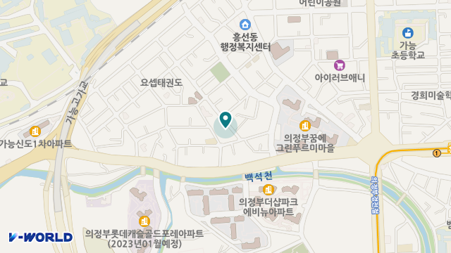 정다운 재가복지센터 위치 지도