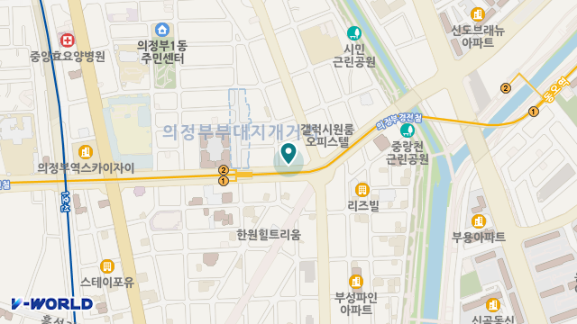 늘봄주야간보호센터 위치 지도