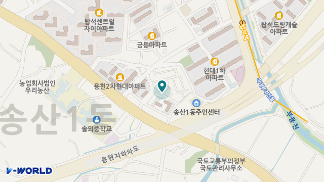 온정케어센터 위치 지도