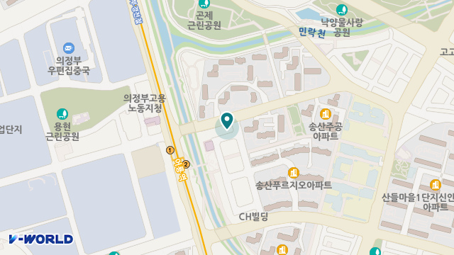 의정부재활주간보호센터 위치 지도