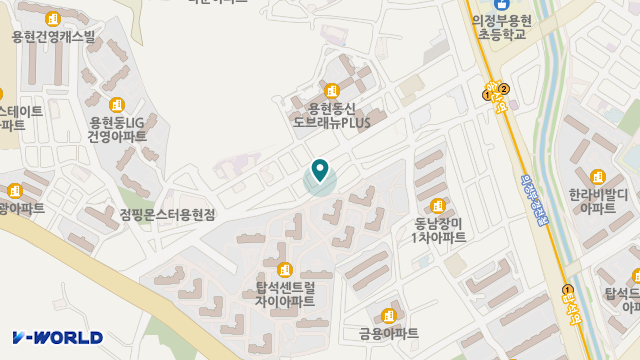 샘솟는 방문요양 위치 지도