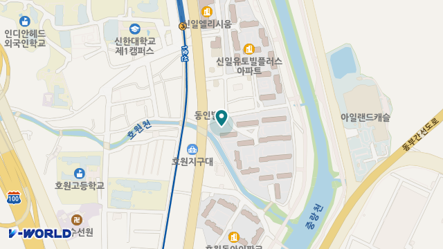 한아름재가복지센터 위치 지도