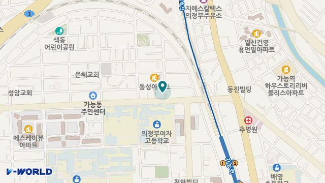 따뜻한 동행 재가복지센터 위치 지도