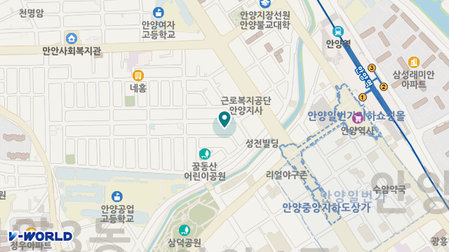 꿈에그린 방문요양센터 위치 지도
