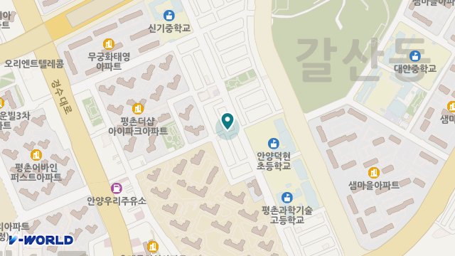 푸른초장재가복지센터 위치 지도