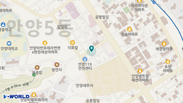 편한재가요양센터 위치 지도