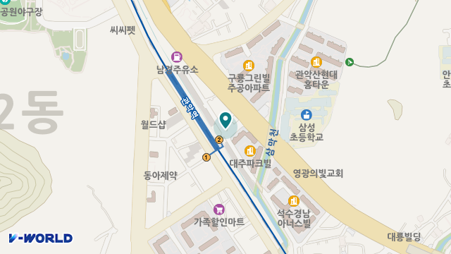 명지재가복지센터 위치 지도