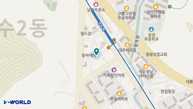 다은의료기 위치 지도