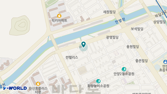 새싹방문요양센터 위치 지도