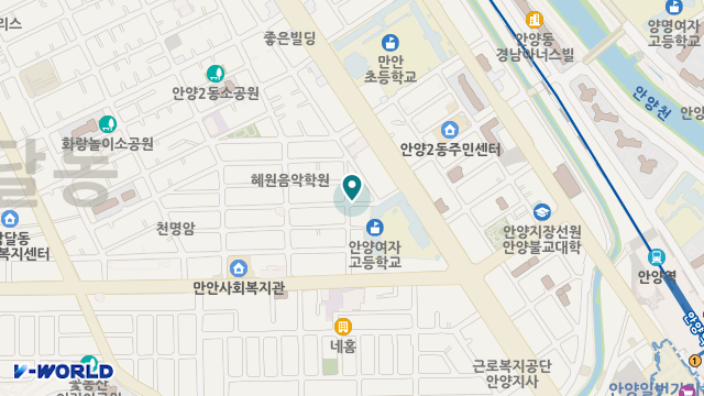 화정재가복지센터 위치 지도