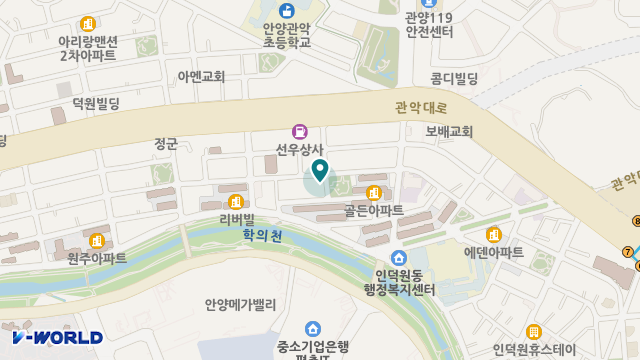 (주)케어링 방문요양센터 안양점 위치 지도