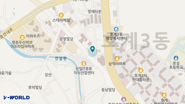 (A)비지팅엔젤스 안양평촌방문요양지점 위치 지도