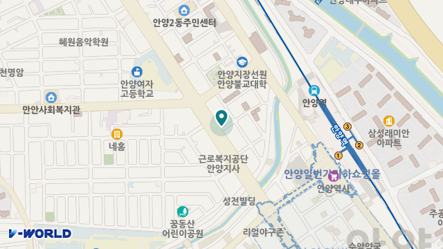 만수무강주간보호센터 위치 지도