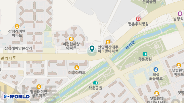 가나안비산노인복지센터 위치 지도