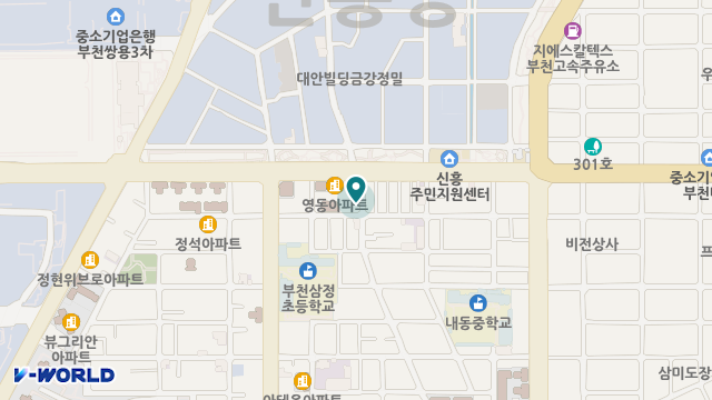 헤아림재가노인복지센터 위치 지도