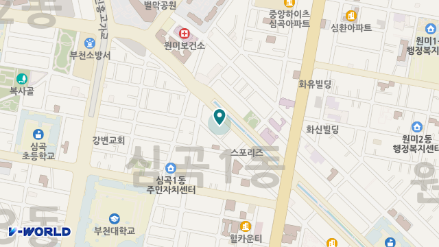 가족처럼주야간보호센터 위치 지도