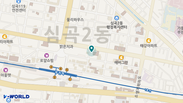 YJ노인복지센터 위치 지도