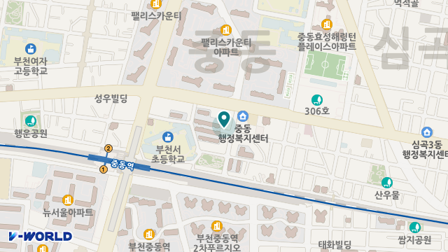 열린마음재가복지센터 위치 지도