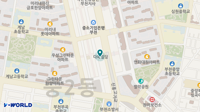 희망나눔주야간보호센터 위치 지도