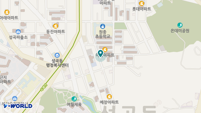 해성노인복지센터 위치 지도