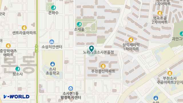 서송재가노인돌봄센터 위치 지도