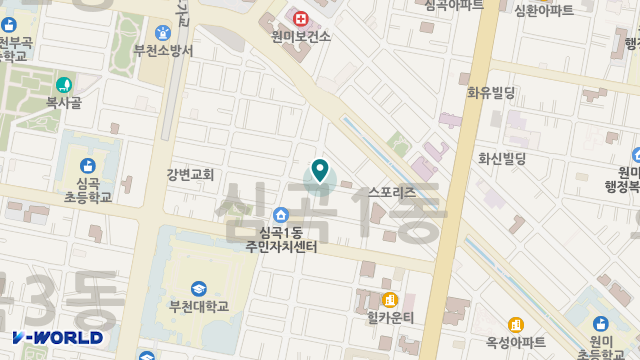 샤론재가복지센터 위치 지도