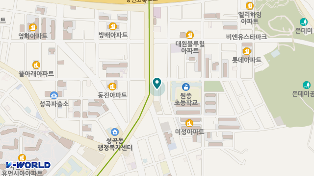 가족애재가복지센터 위치 지도
