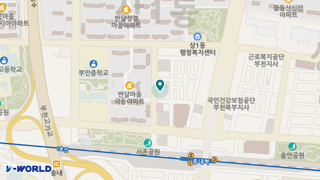 통합재가요양기관 올댓 위치 지도