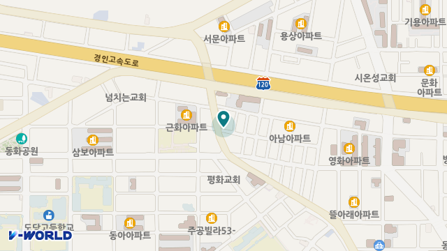 여월 주간보호센터 위치 지도