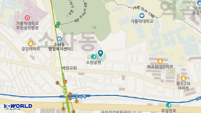 소원노인주간보호센터 위치 지도