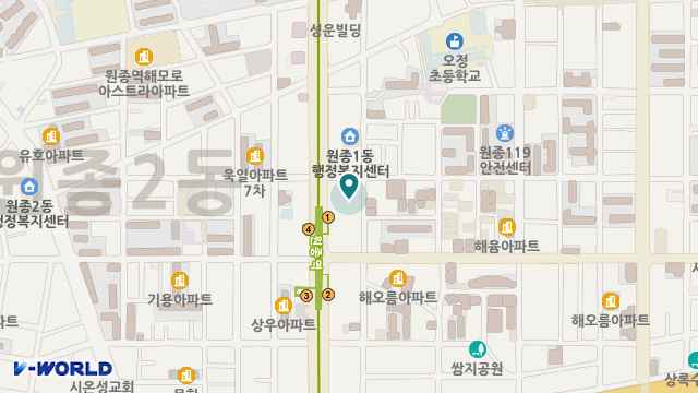 벗재가복지센터 위치 지도