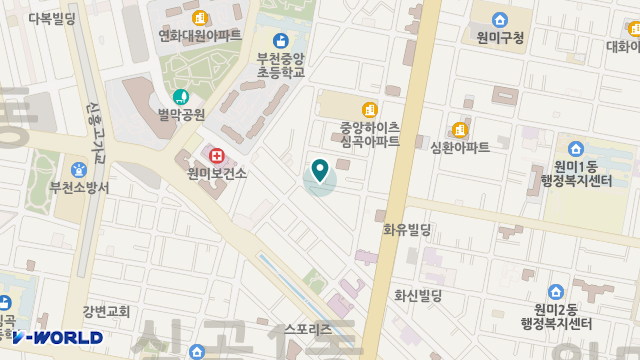 가가돌봄복지센터 위치 지도