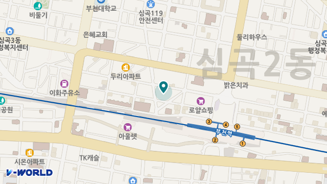 동서힐링방문요양센터 위치 지도