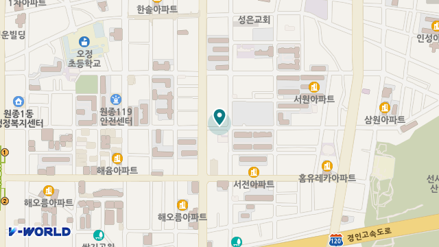 그린재가센터 위치 지도