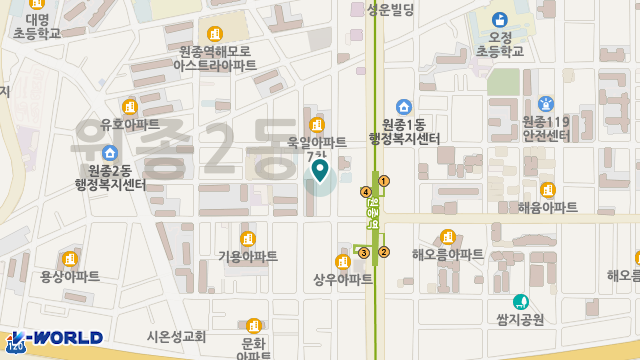 원케어노인재가복지센터 위치 지도