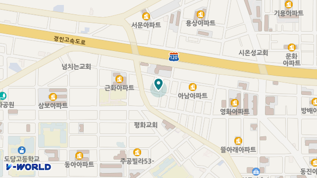 여월실버재가방문요양센터 위치 지도