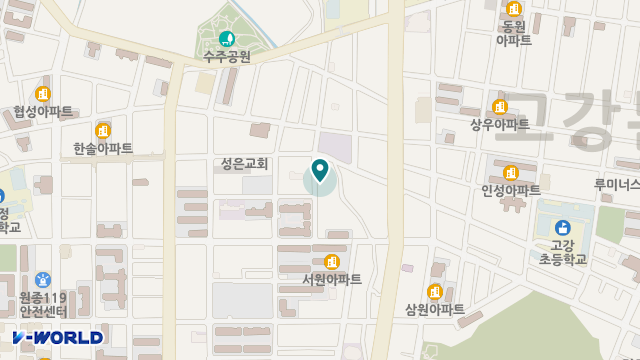 (A)큰사랑재가요양센터 위치 지도