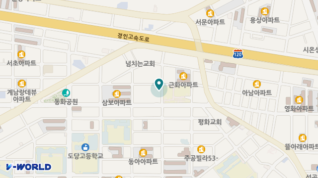 심지재가복지센터 위치 지도
