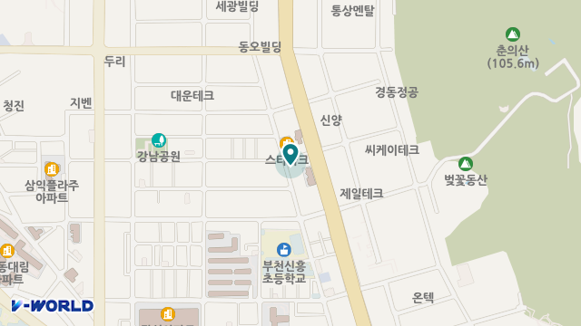 행복 재가복지센터 위치 지도