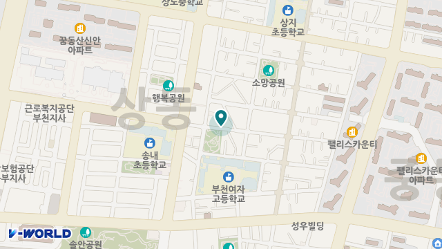 부천행복재가복지센터 위치 지도