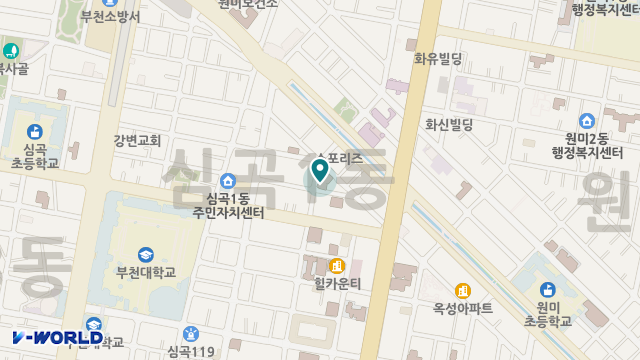참벗재가복지센터 위치 지도