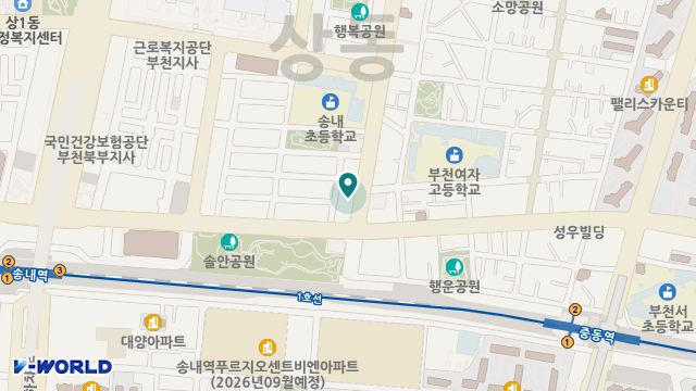 오랜지인 재가복지센터 위치 지도