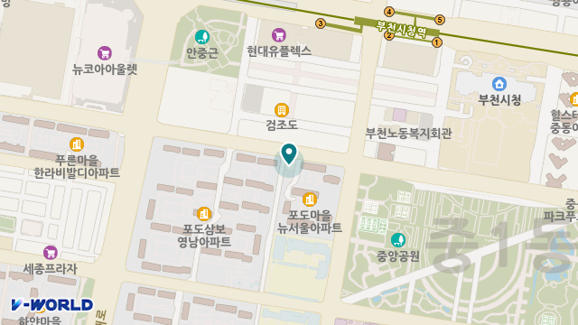 포도마을 재가복지센터 위치 지도