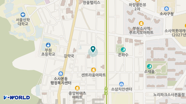 초록재가복지센터 위치 지도